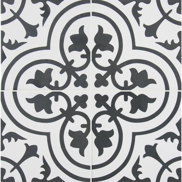 Msi Amantus Encaustic 8 In X, Mediterranean Outdoor Floor Tiles Home Depot