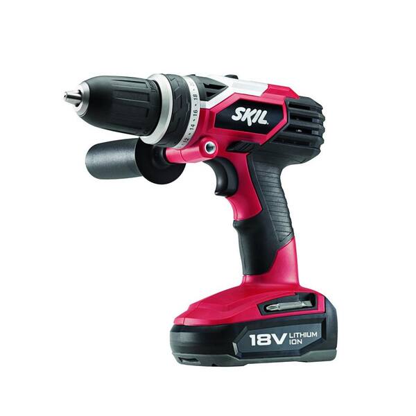 Skil Factory Reconditioned Lithium-Ion Cordless Electric 3/8 in. Drill/Driver