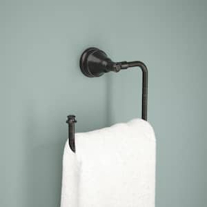 Mylan Wall Mount Square Open Towel Ring Bath Hardware Accessory in Venetian Bronze