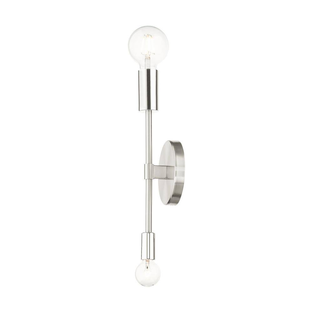 Blairwood Brushed Nickel 2-Light ADA Compliant Wall Sconce