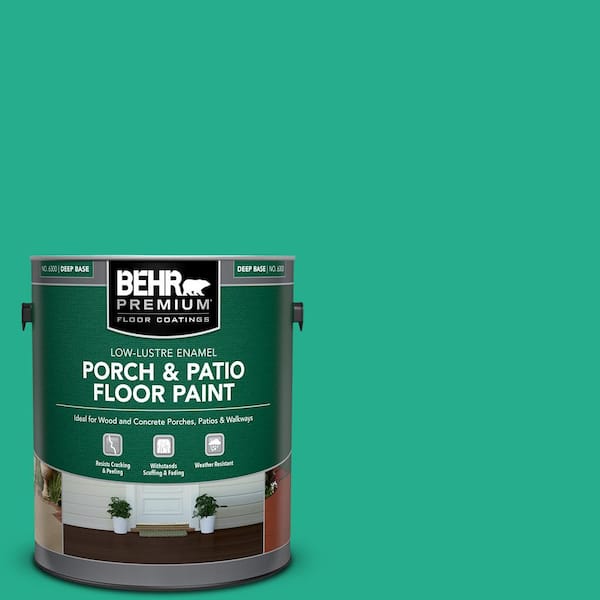 BEHR PREMIUM 1 gal. #P430-5 Enchanted Wells Low-Lustre Enamel Interior/Exterior Porch and Patio Floor Paint