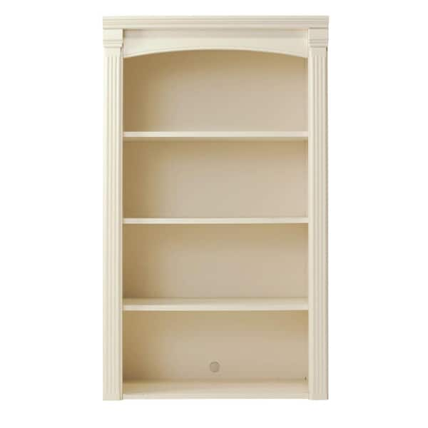 null Edinburgh 48 in. H x 28 in. W 4-Shelf Modular Pier Top in Ivory