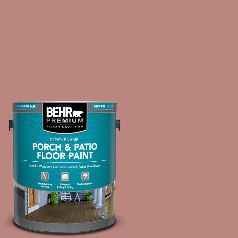 1 gal. #S150-4 Red Clover Gloss Enamel Interior/Exterior Porch and Patio Floor Paint price history on PriceWatchPro
