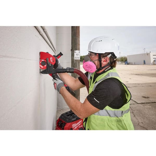 Milwaukee 6 in. Tuckpointing Dust Shroud 49-40-6215 - The Home Depot