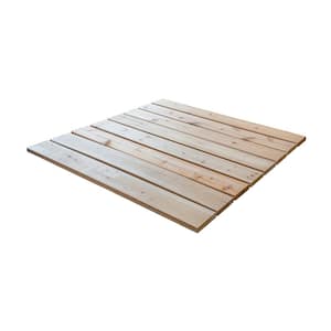 4 ft. x 4 ft. Drop-In Panel Kit for Cedar Dock Decking for Boat Dock Systems