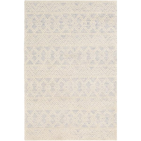 Livabliss Gavin Blue Doormat 2 ft. x 3 ft. Indoor Area Rug