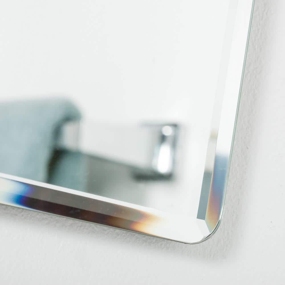 Vera XL 39.5" Frameless Beveled Vanity Mirror