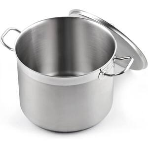 Professional 16-qt. Stainless Steel Stockpot With Lid