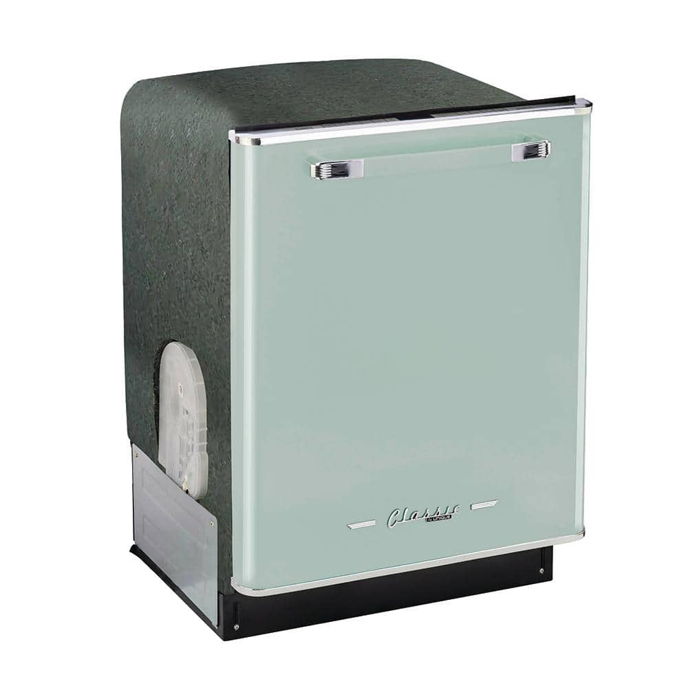 Summer Mint Green Retro 24" Energy Star Built-In Dishwasher