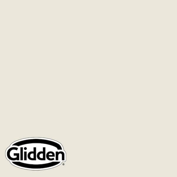 Glidden Premium 1 qt. PPG1101-1 China White Satin Exterior Latex Paint