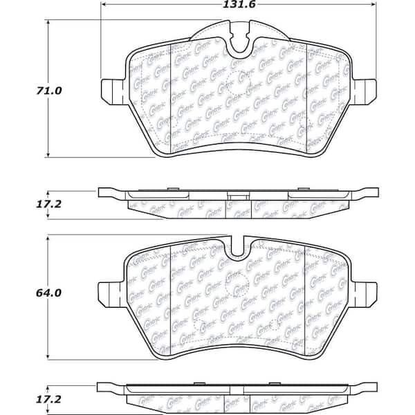 Centric Parts Disc Brake Pad Set