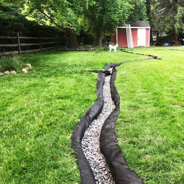 Image of Geotextile fabric for landscaping
