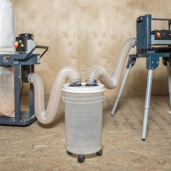 POWERTEC 4 tommer Cyclone Dust CollectionPOWERTEC 4 tommer Cyclone Dust Collection  