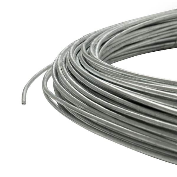 FARMGARD 392 ft.12.5-Gauge Galvanized Coil Smooth Wire 317524A - The Home  Depot