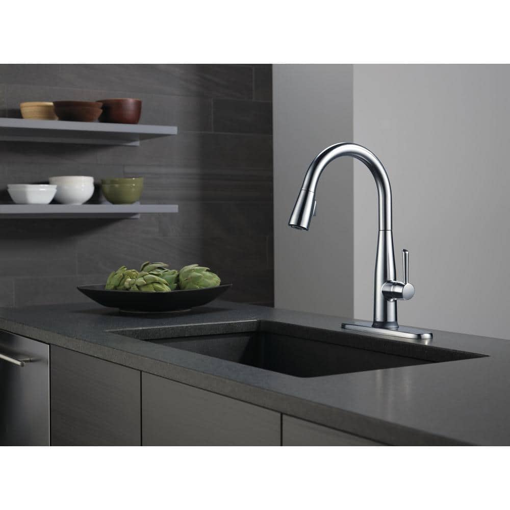 Stainless Steel Pull-Down Kitchen Faucet with Touch Technology
