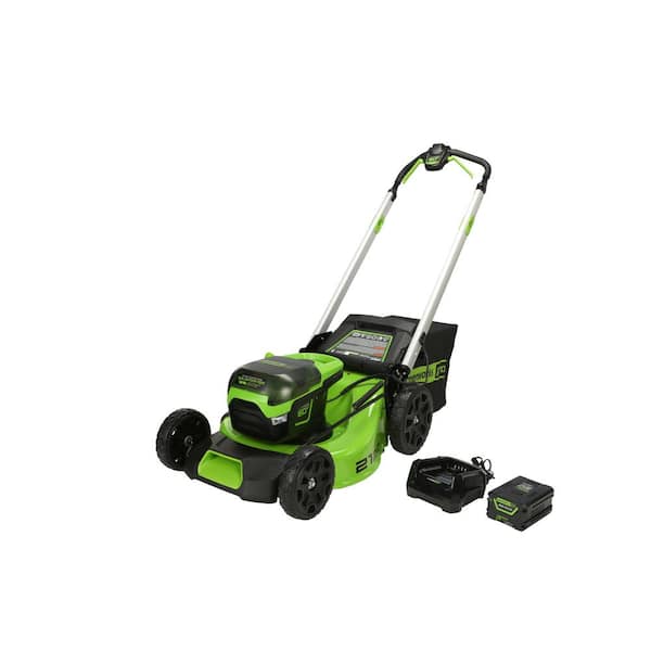 greenworks pro lawn mower