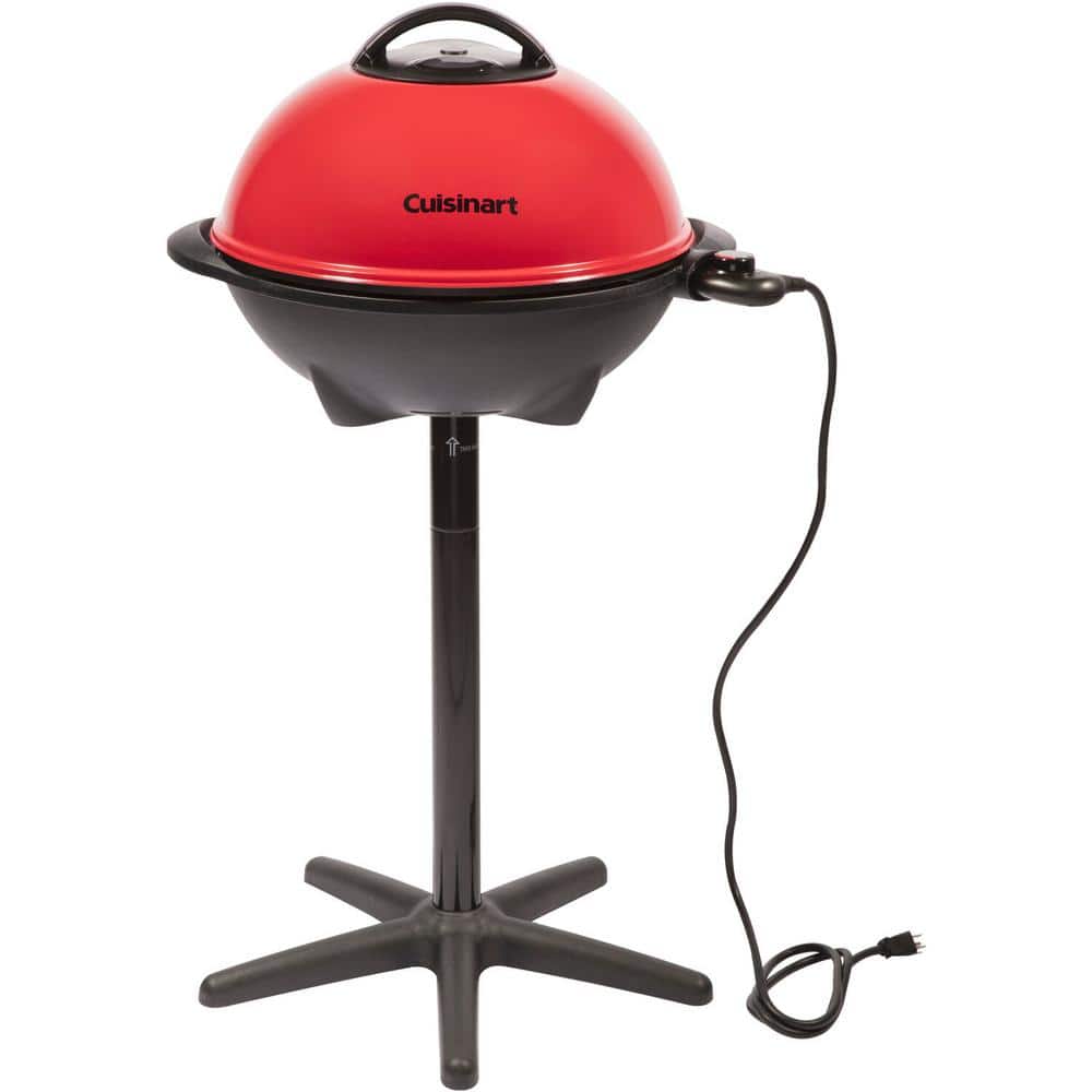 Cuisinart Red 2-in-1 Indoor/Outdoor Electric Grill