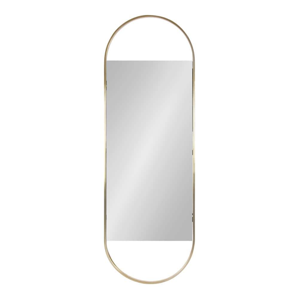 Gold Capsule Full Length Iron Wall Mirror