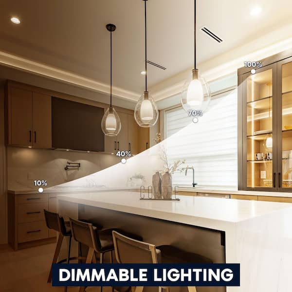 LUXRITE 75W Equivalent LED Candelabra Bulb, 8W, 1000 Lumens, 2700K