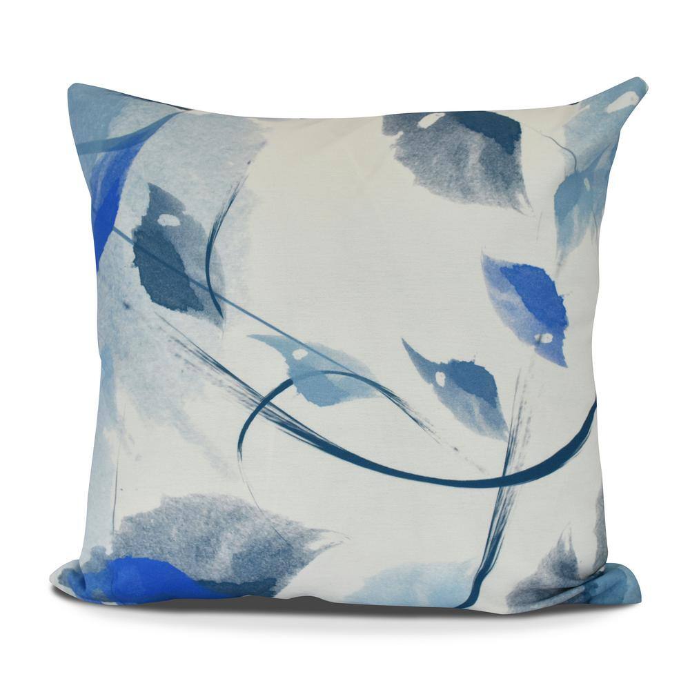 smokey blue throw pillows