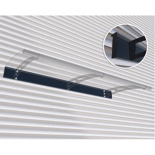 Aquila 3 ft. x 7 ft. Door Awning Siding Connector Kit
