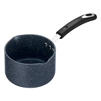 Gotham Steel 2 Qt. Aluminum Ti-Ceramic Non-Stick Sauce Pan with Glass Lid  1364 - The Home Depot