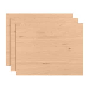 3/4 in. x 16 in. x 20 in. Edge-Glued Cherry Hardwood Boards (3-Pack)