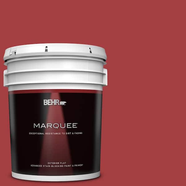 BEHR MARQUEE 5 gal. #P140-7 No More Drama Flat Exterior Paint & Primer