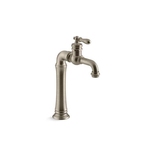 KOHLER Artifacts Single-Handle Bar Faucet in Vibrant Brushed Bronze