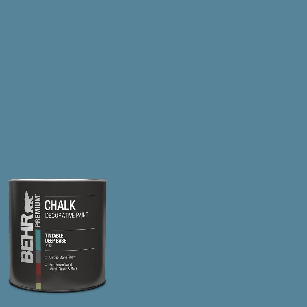 Teal Chalk Wall Paint - Ultra-Matte & Scrubbable