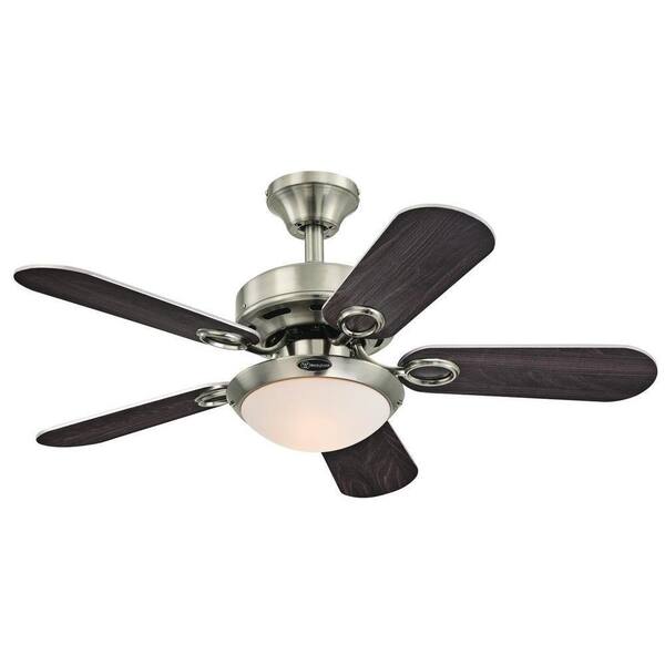 Westinghouse Cassidy 36 in. Indoor Brushed Nickel Finish Ceiling Fan