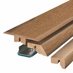 Mountain Oak 0.75 in. Thick x 2.37 in. Wide x 78.75 in. Length Laminate 4-in-1 Molding