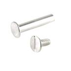 3/16 in. x 1/4 in. Aluminum Flat-Head Slotted Machine Screw with Binding Post