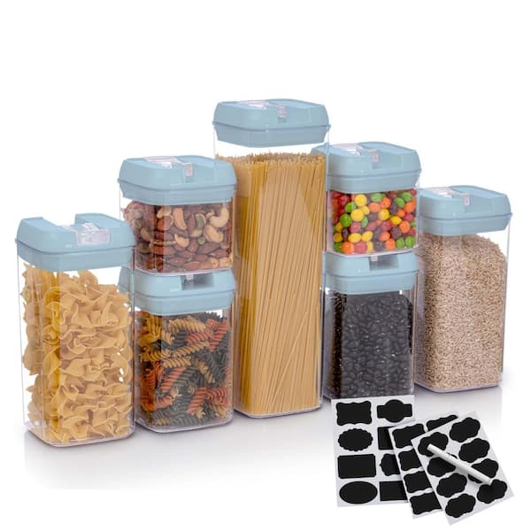  7 PACK Airtight Food Storage Containers With Lids, BPA