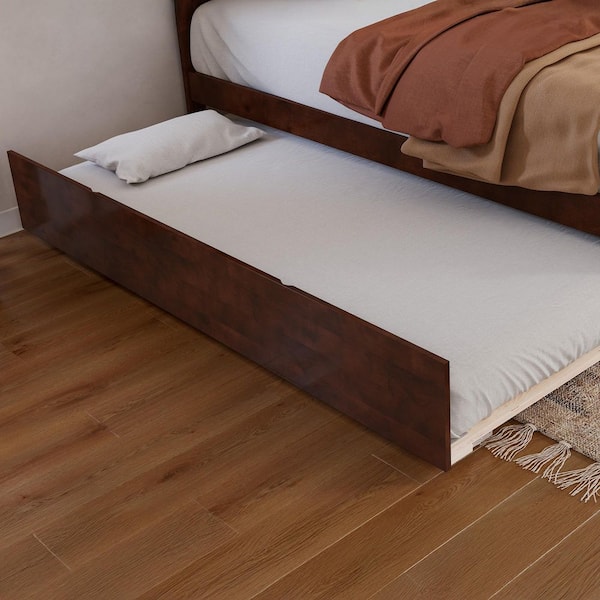 Urban Trundle Bed Twin Extra Long in Walnut