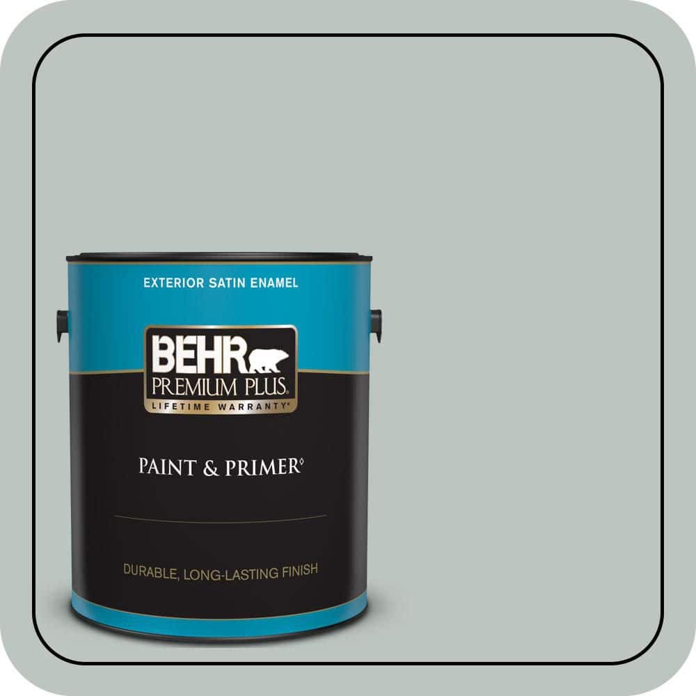 1 gal. #ICC-47 Pewter Tray Satin Enamel Exterior Paint & Primer price history on PriceWatchPro