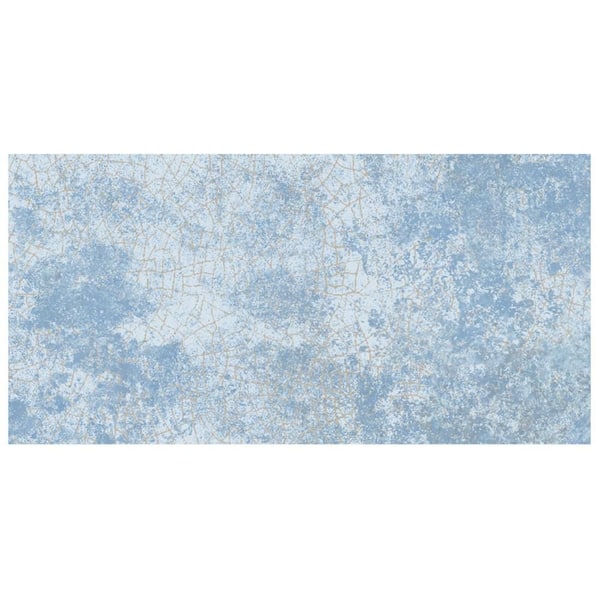 Merola Tile Myst Skyscape 4 in. x 8 in. Ceramic Wall Take Home Tile Sample