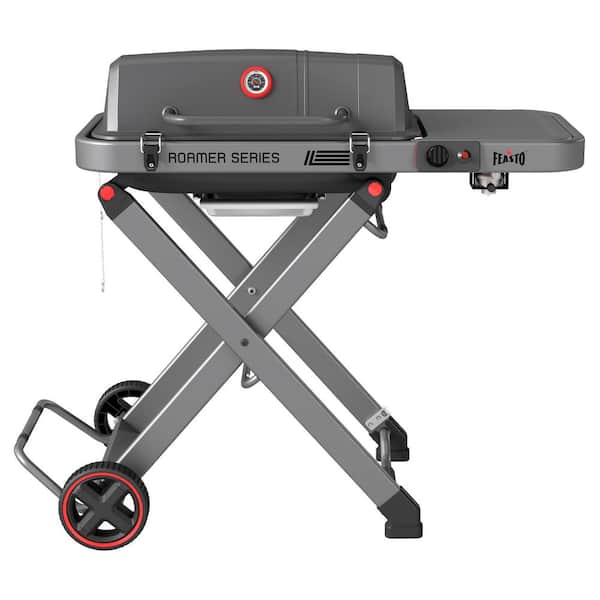 Roamer Series Portable Propane Gas Grill in Gray