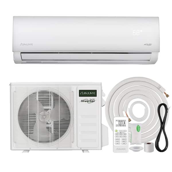 12000BTU Mini Split Air Conditioner Ductless Inverter Heat Pump, 208-230V 19SEER2, Min Split AC/Heating System