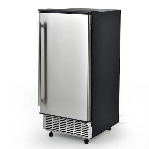EUHOMY Commercial Under Counter Ice Maker Machine, 80 Lbs/Day Auto