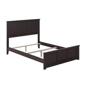 Madison Full Traditional Bed with Matching Foot Board in Espresso