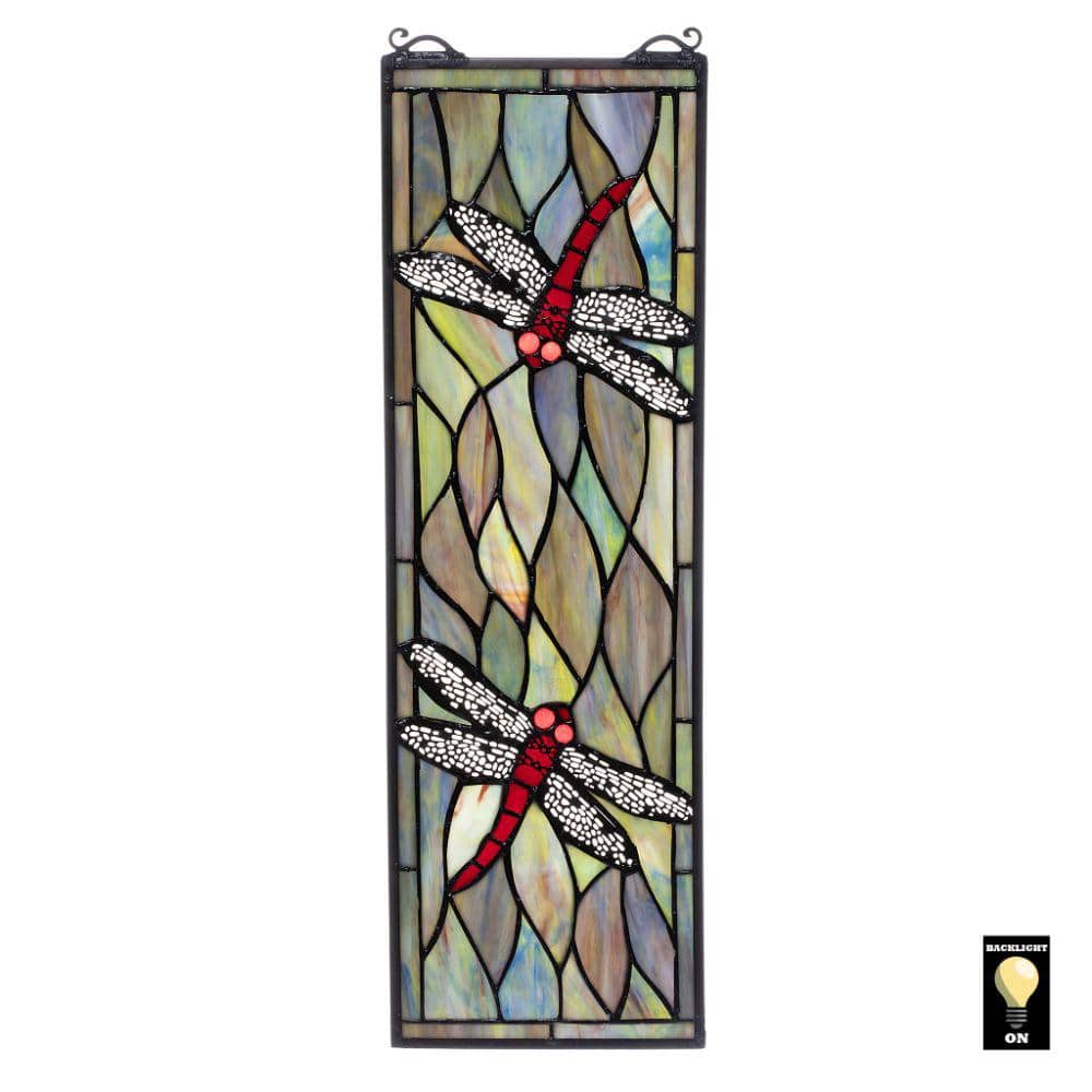 Free Stained Glass Patterns - SGN Bird Dragon Panel - The Avenue Stained  Glass
