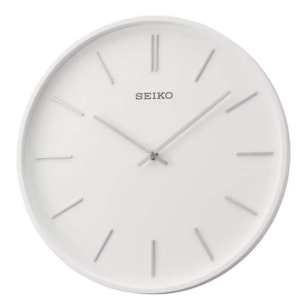 Seiko 13 in. Pax Wall Clock QXA765WLH - The Home Depot