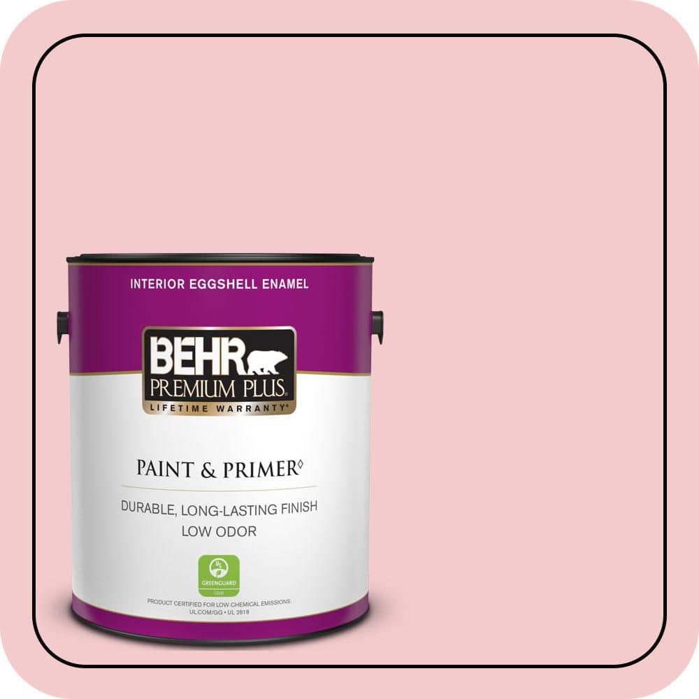 1 gal. #P160-1 Angel Kiss Eggshell Enamel Low Odor Interior Paint & Primer price history on PriceWatchPro