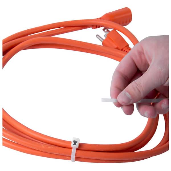 Gardner Bender 15 in. Heavy-Duty Cable Tie UVB 120 lb. 10-Pack