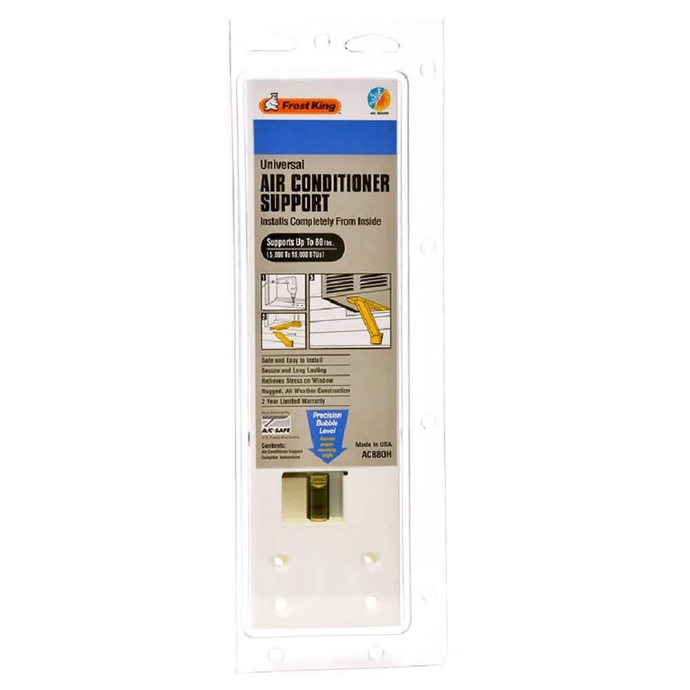 3.75 in. x 13.125 in. Air Conditioner Small Support Brackets hold up to 80 lbs.