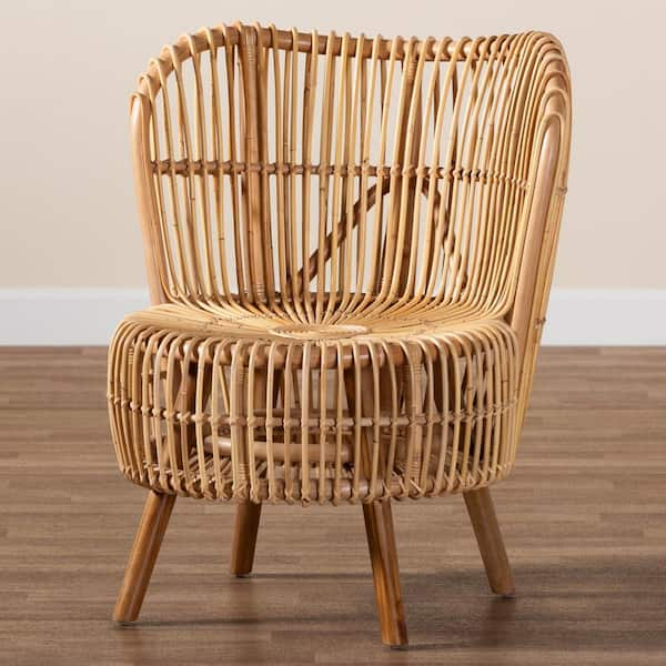 Wide discount rattan chair