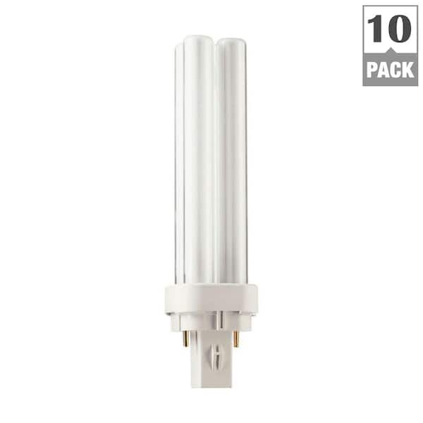 26-Watt G24d-3 CFLni 2-Pin Light Bulb Neutral (3500K) (10-Pack) 26-Watt G24d-3 CFLni 2-Pin Light Bulb Neutral (3500K) (10-Pack)