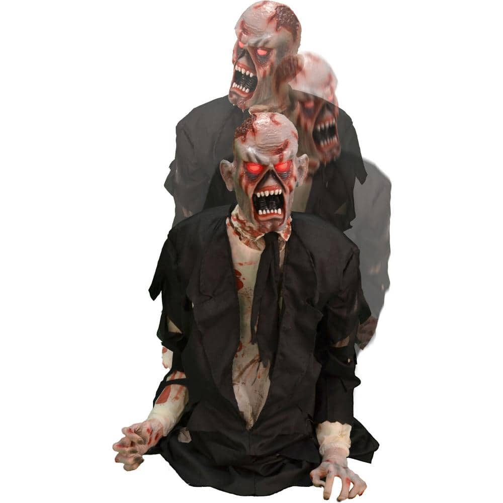 35 in. Battery Operated Halloween Animated Damien by Tekky Halloween Prop price history on PriceWatchPro