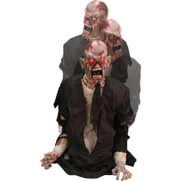 35 in. Battery Operated Halloween Animated Damien by Tekky Halloween Prop